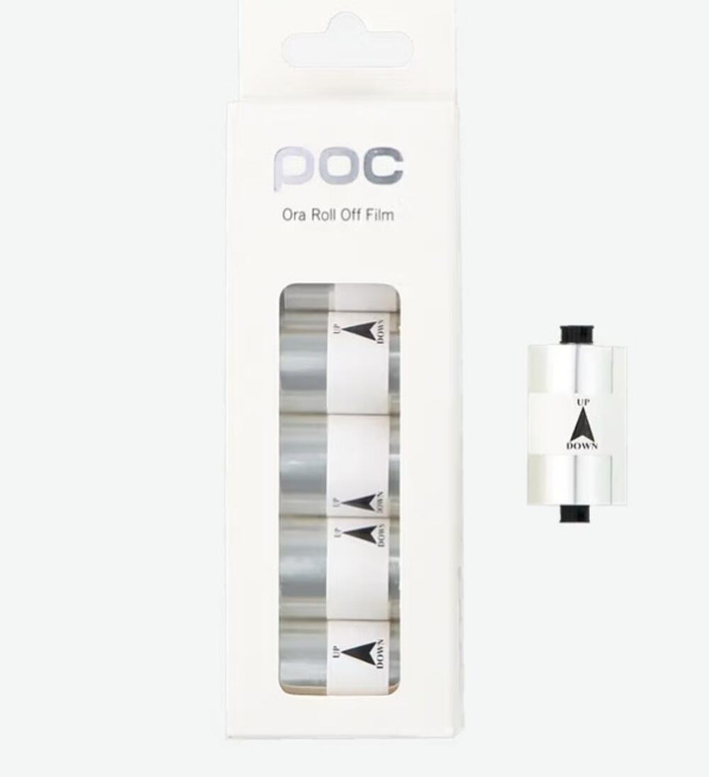 POC ORA Roll Off Transparent Film NEW For POC ORA Roll Off System 6 Rolls